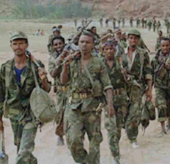 Ethiopian troops