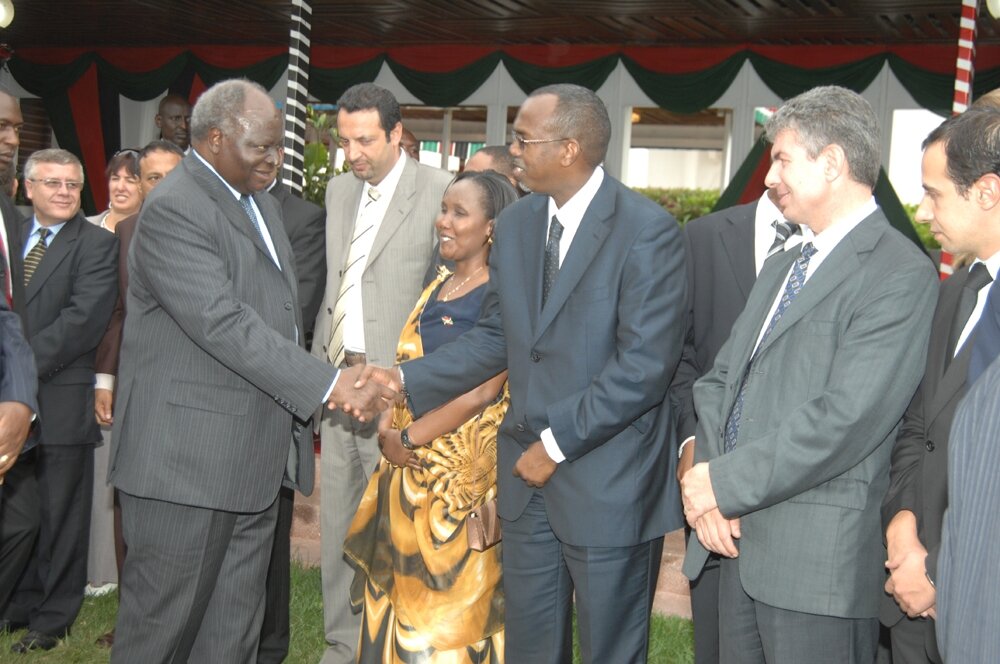 oct 20 pres Kibaki and Amb Mohamed Ali