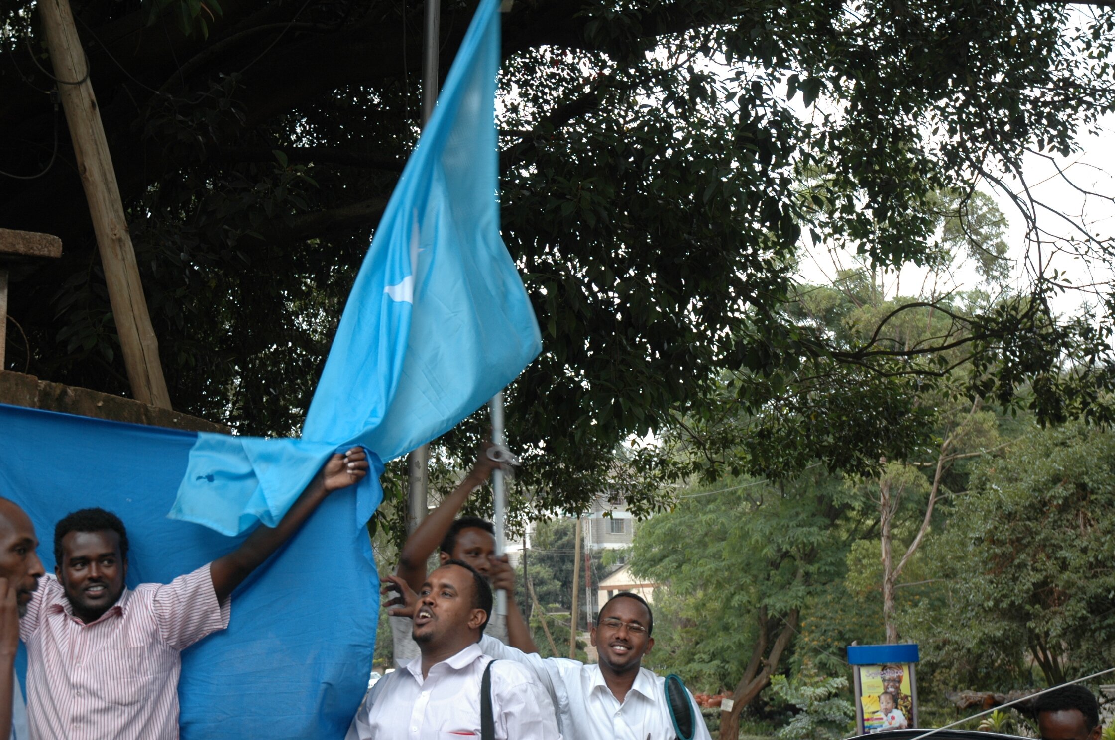 Wariye C.risaaq Kampala oo Calankii Soomaaliya dusha u haya