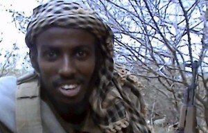 A man identified as Dahir Gure is featured in a new al-Shabaab recruitment video posted to YouTube Thursday, August 8, 2013. Gure is allegedly one of three Minneapolis men in the video who traveled to Somalia and died fighting there. 