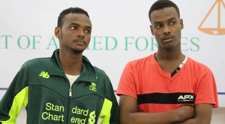 Somalia military court sentences 2 Al-Shabaab militants to death